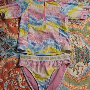 Girls Juicy couture bathing suit. 10/12